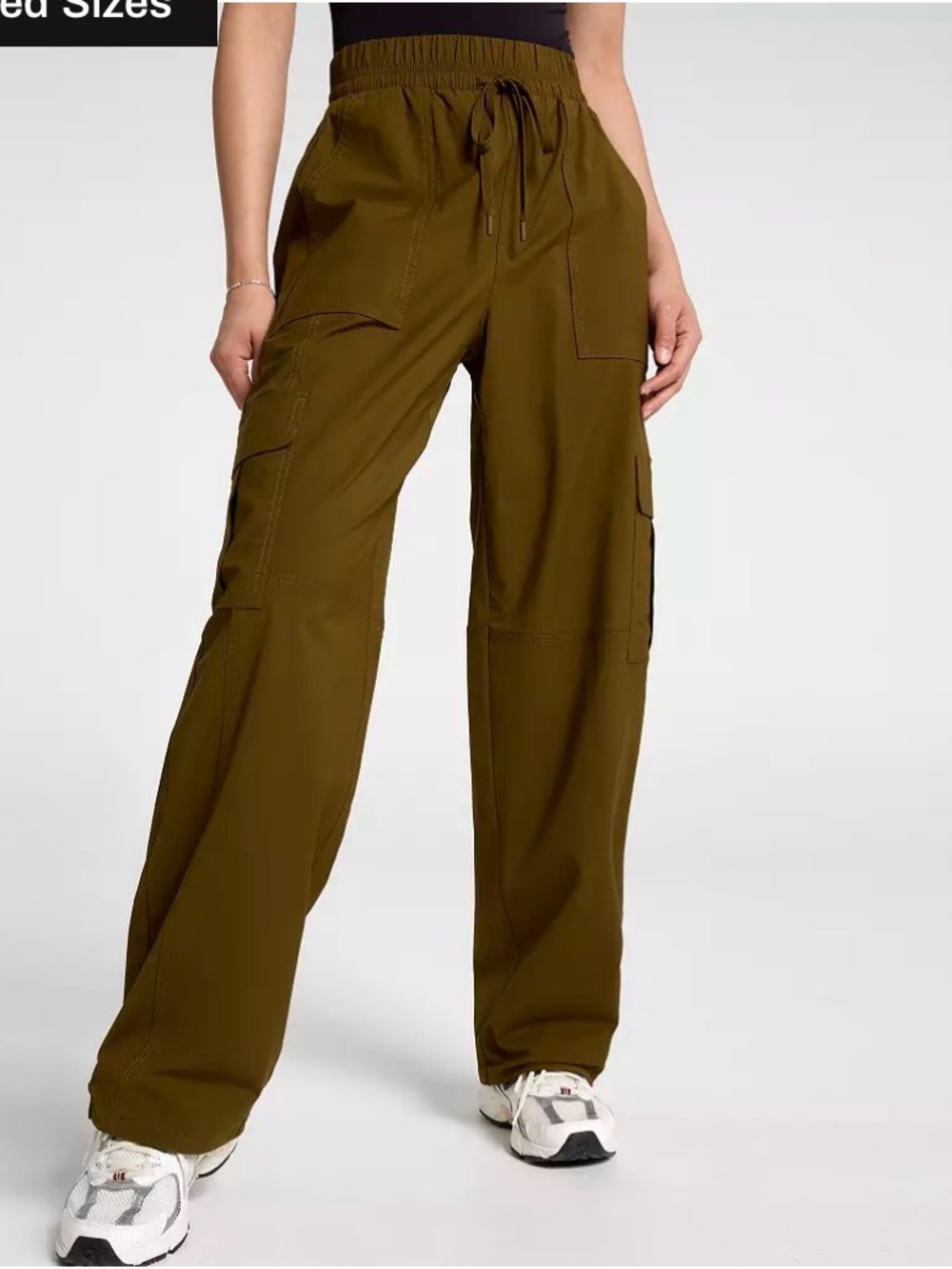 ISO Calia Wide leg cinch cargo pants